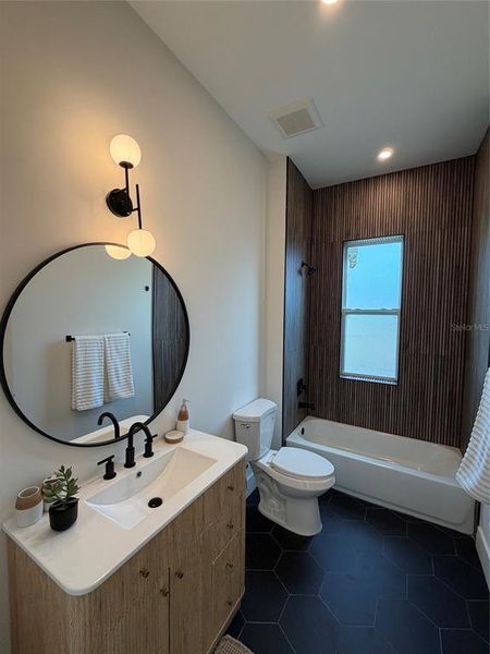 Furnished interior view inside a new home in , Tampa (Image 26). Furnished interior view inside a new home in , Tampa (Image 26).