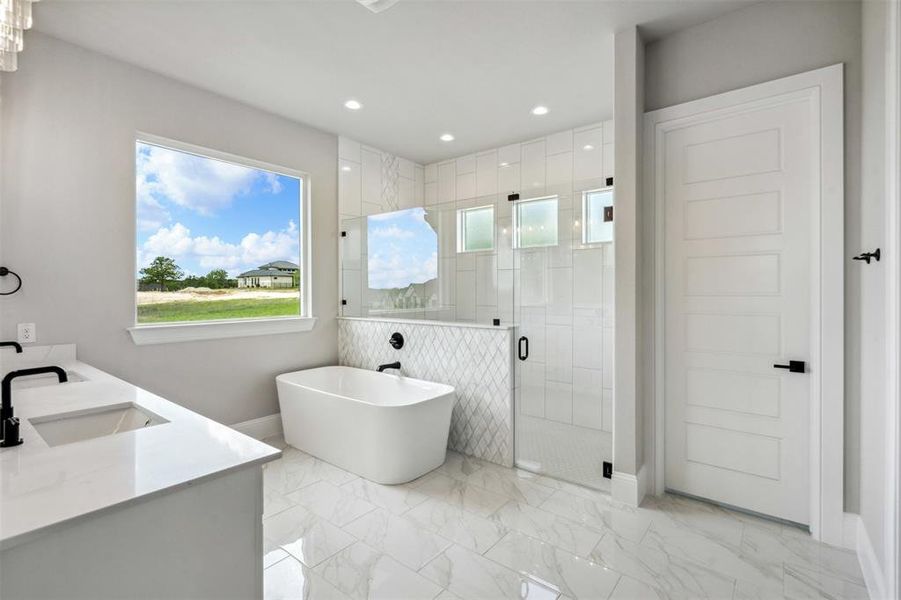 Furnished interior view inside a new home in , Weatherford (Image 16). Furnished interior view inside a new home in , Weatherford (Image 16).