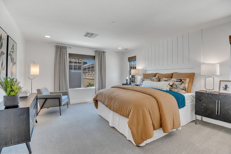 Furnished interior view inside a new home in Ironwood Villages at North Creek, Queen Creek (Image 16).