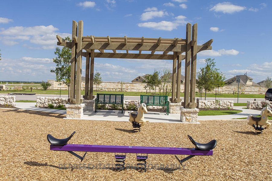 Community amenities in Santa Rita Ranch: 40-45ft. lots, Liberty Hill (Image 5).