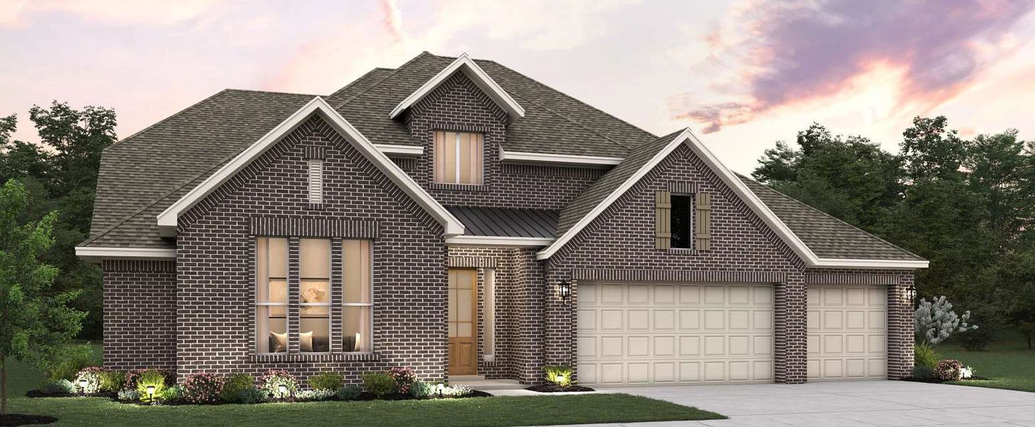 Representative exterior photo of a completed home built from the Parker by Ashton Woods in Megan's Landing, Castroville, TX (Image 21). Representative exterior photo of a completed home built from the Parker by Ashton Woods in Megan's Landing, Castroville, TX (Image 21).