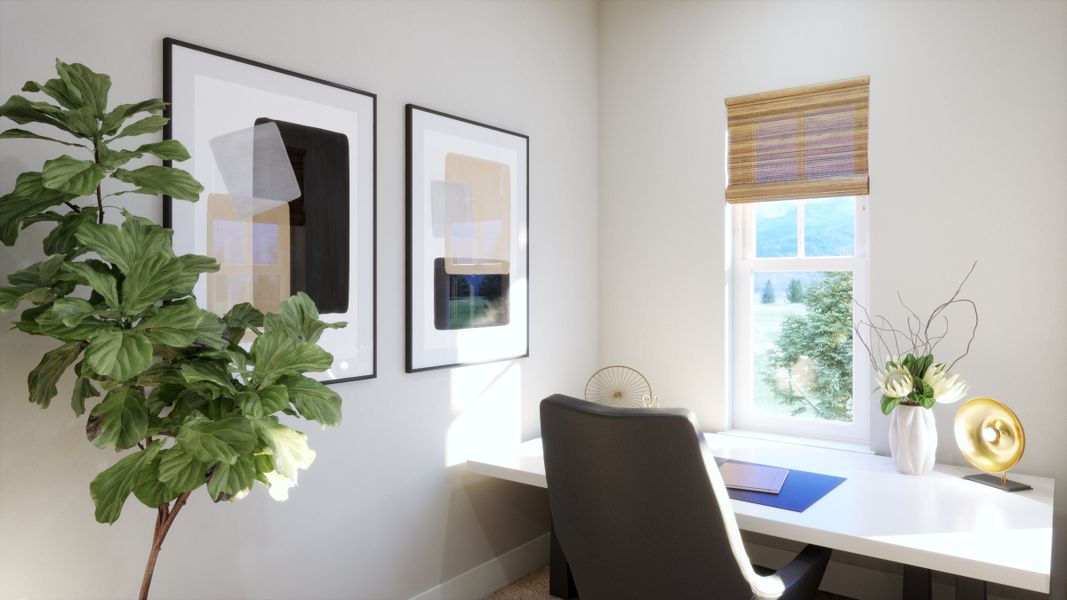 Representative furnished interior of a home built from the D by Trumark Homes in Erie Highlands, Erie (Image 11).