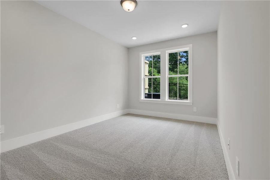 Spacious, unfurnished interior of a new home in Echo Park, Suwanee (Image 23). Spacious, unfurnished interior of a new home in Echo Park, Suwanee (Image 23).