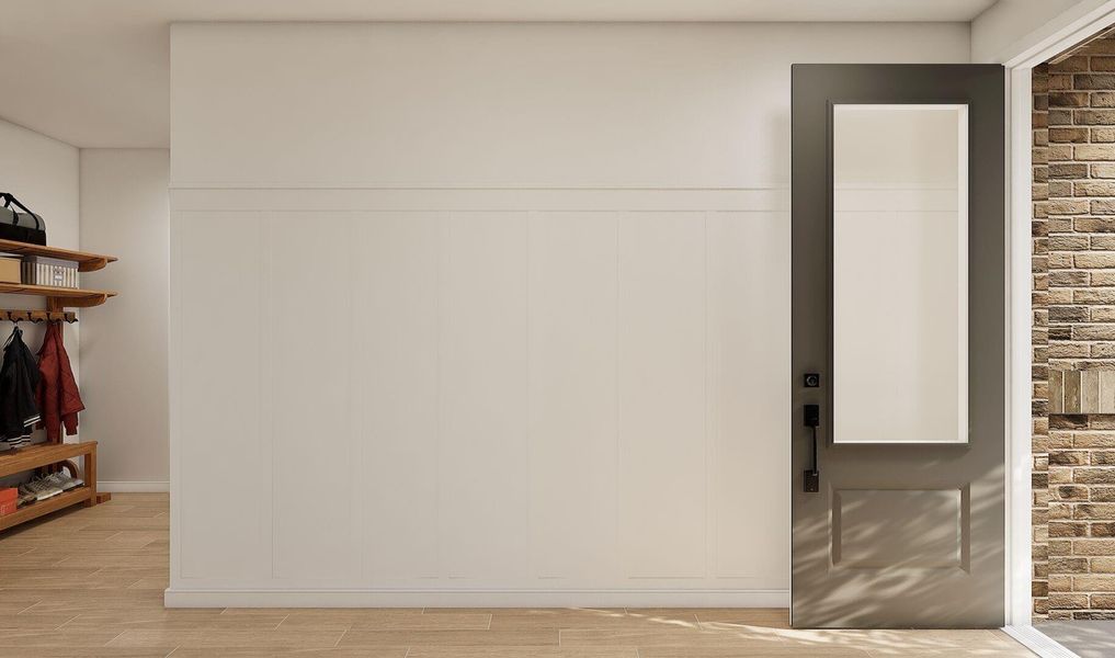 Welcoming foyer (*Artist rendering used for illustration purposes only.)
