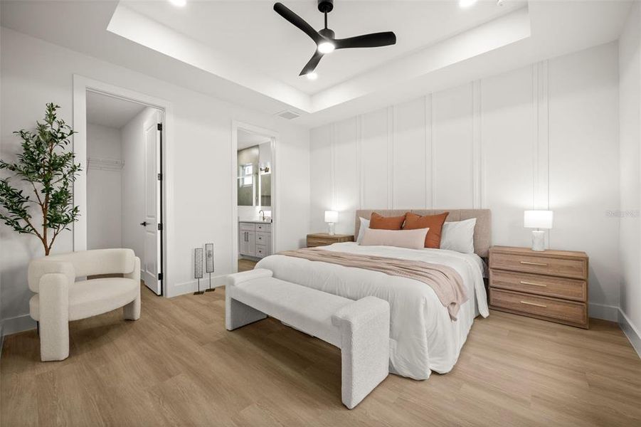 Furnished interior view inside a new home in , Lehigh Acres (Image 15).