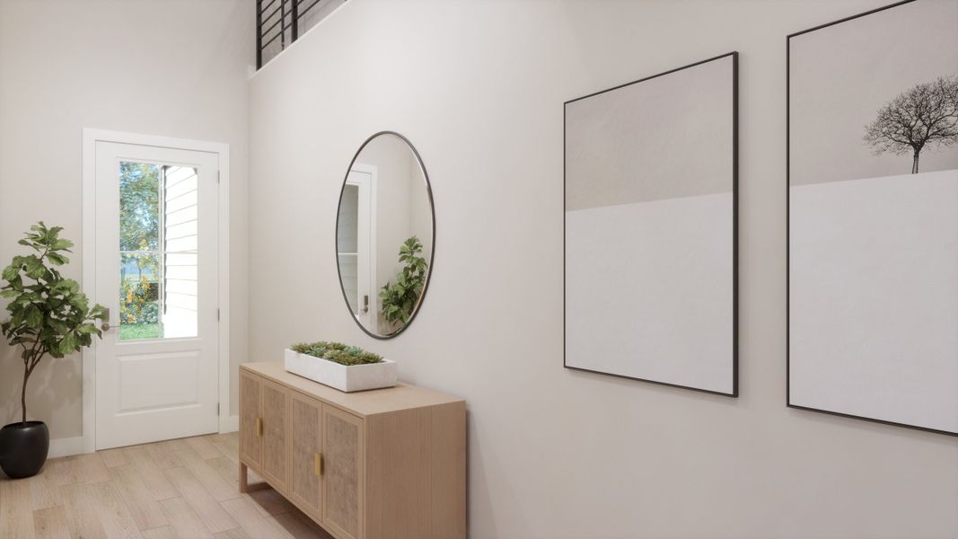 Representative furnished interior of a home built from the Hollow by Trumark Homes in Trumark Homes at Tanterra, Parker (Image 4).