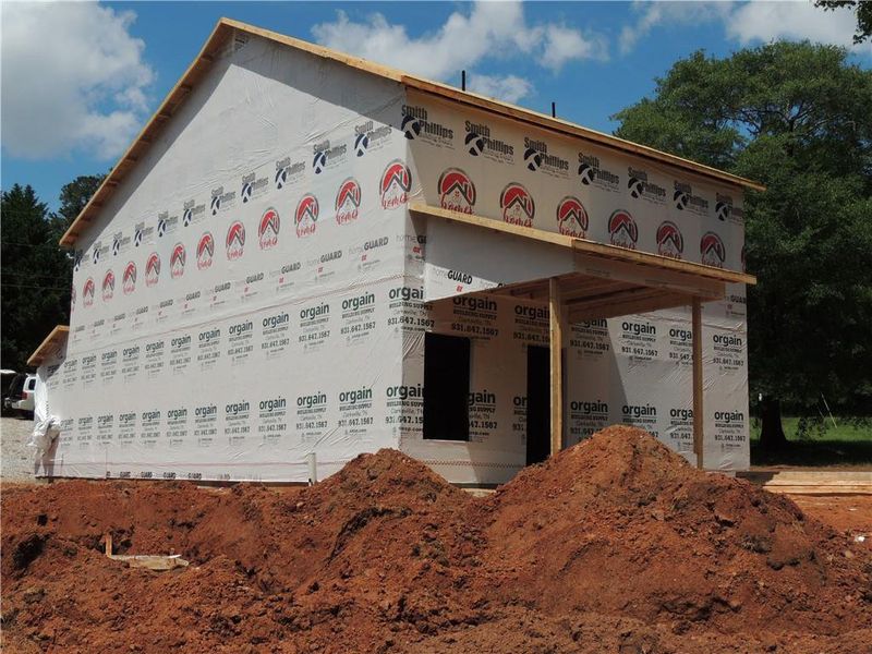 In-progress construction of a new home in , Bethlehem, GA (Image 7). In-progress construction of a new home in , Bethlehem, GA (Image 7).