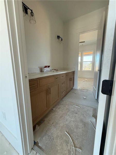 In-progress construction of a new home in , Dallas, GA (Image 14).