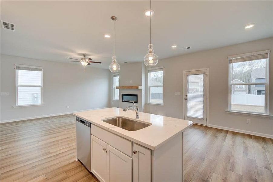 Furnished interior view inside a new home in Westminster, Covington (Image 8).