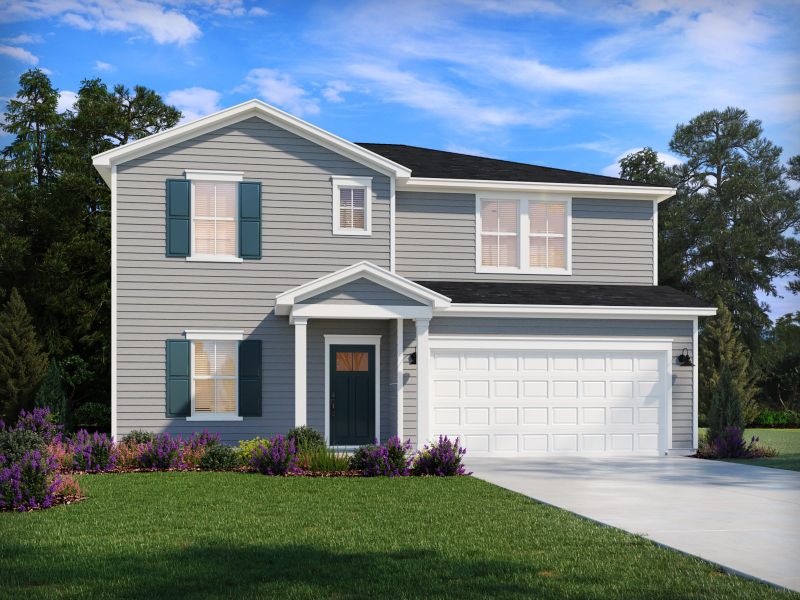 Front exterior of a home in the Mission Hills community, located in La Vergne, TN (Image 16).