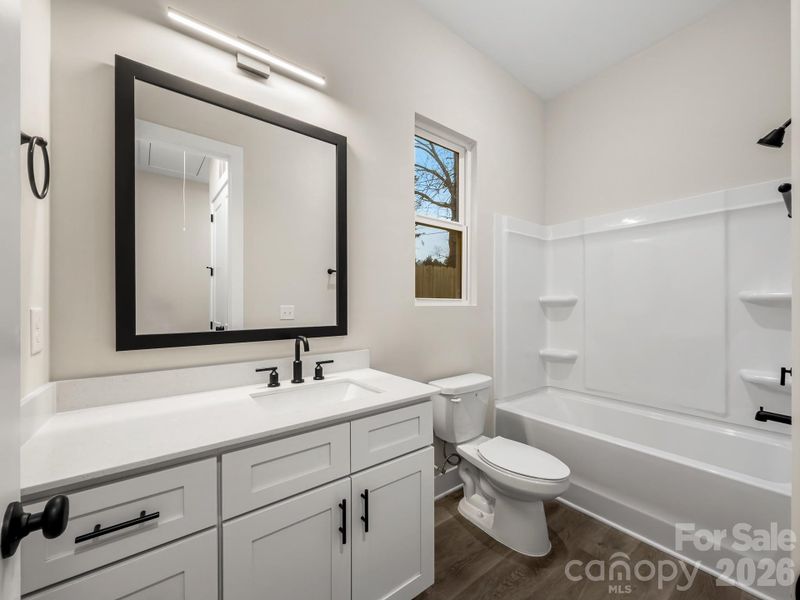 Furnished interior view inside a new home in , Albemarle (Image 6).