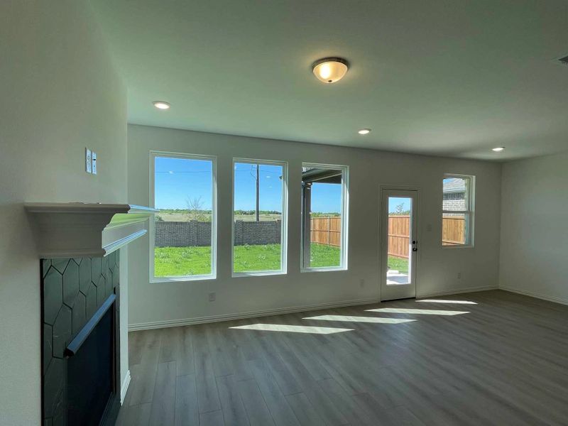 Family Room Construction Progress