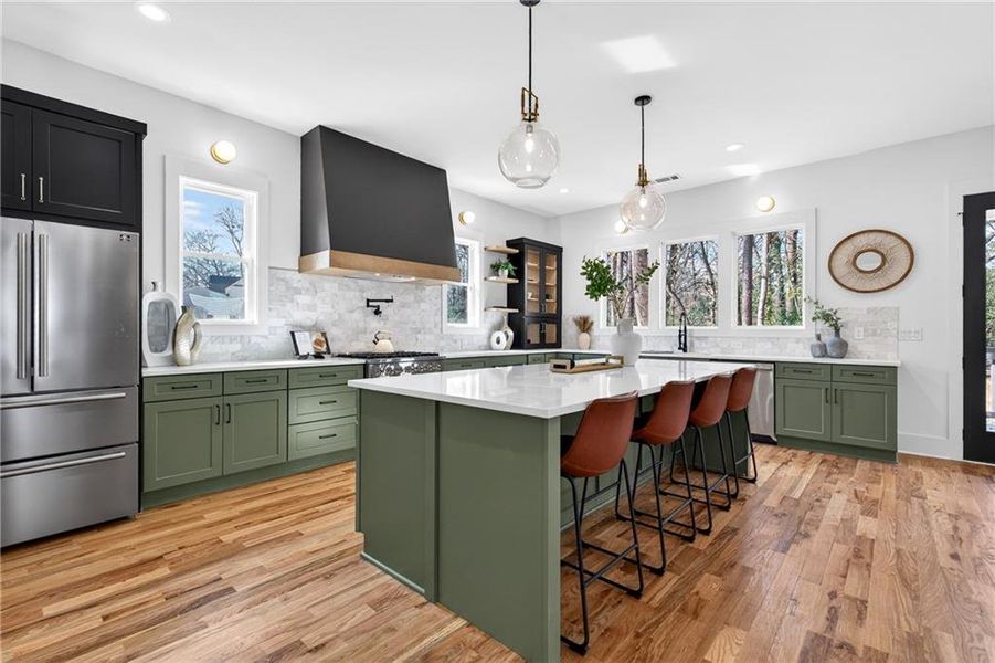 Furnished interior view inside a new home in , Atlanta (Image 5).