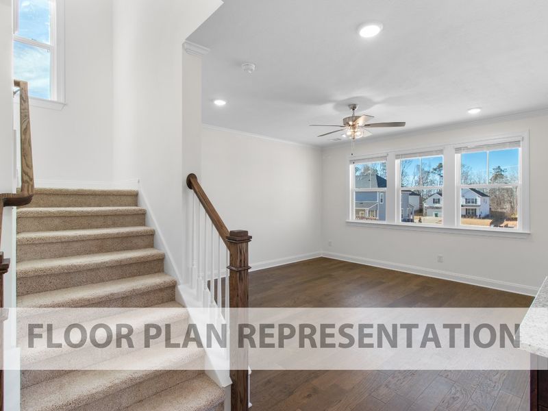 Spacious, unfurnished interior of a new home in Tillery Park, Grovetown (Image 8).