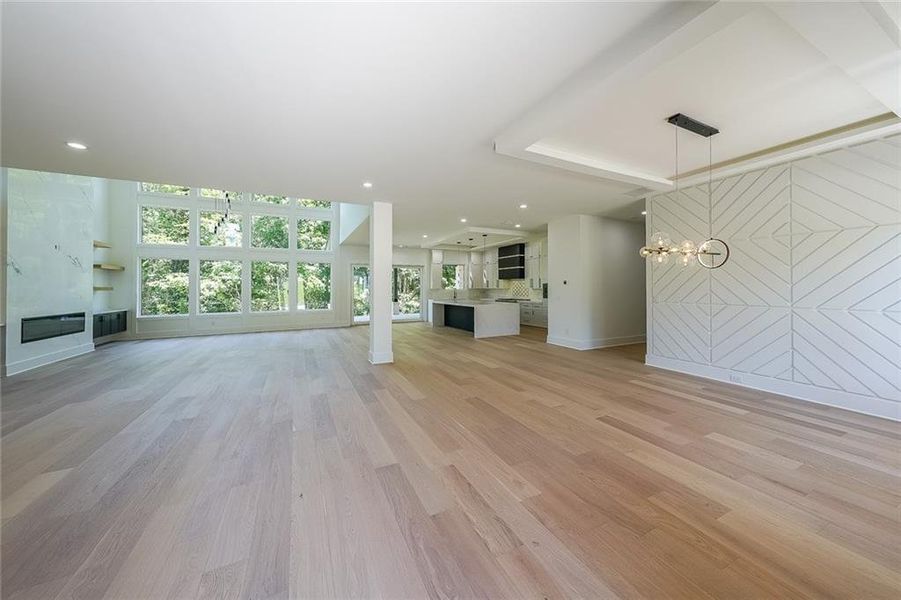 Furnished interior view inside a new home in , Dacula (Image 11).