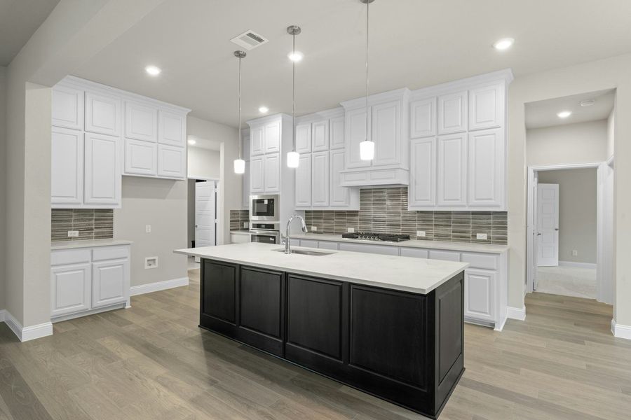 Furnished interior view inside a new home in Kentsdale Farms, DeSoto (Image 10).