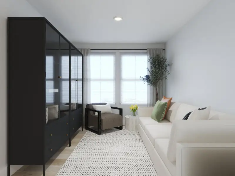 Furnished interior view inside a new home in Poplar Farms, Franklin (Image 6).