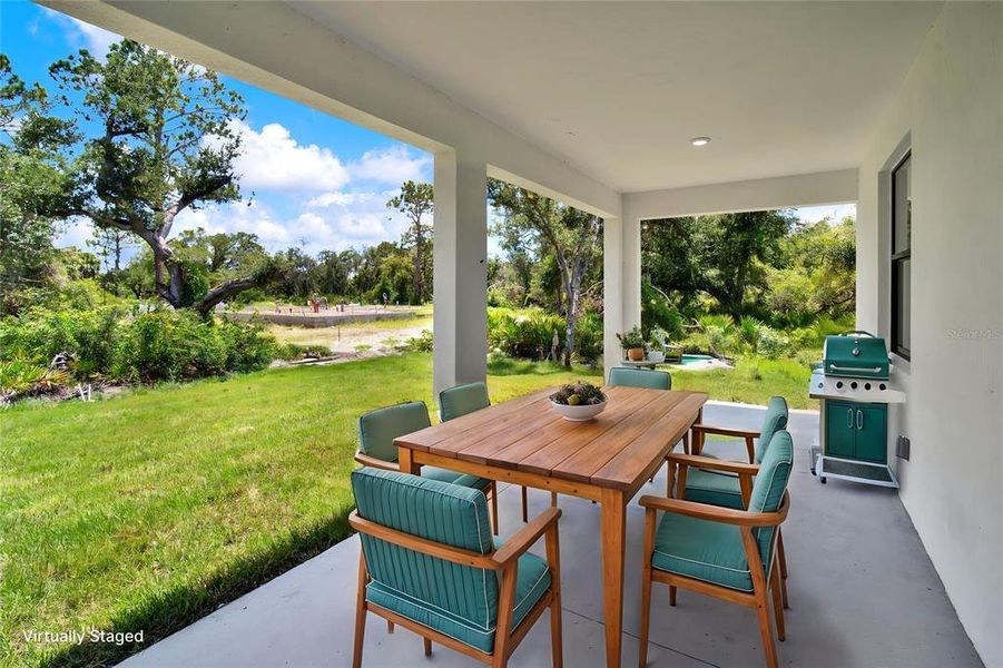 Exterior details and patio area of a home in , Port Charlotte (Image 32).