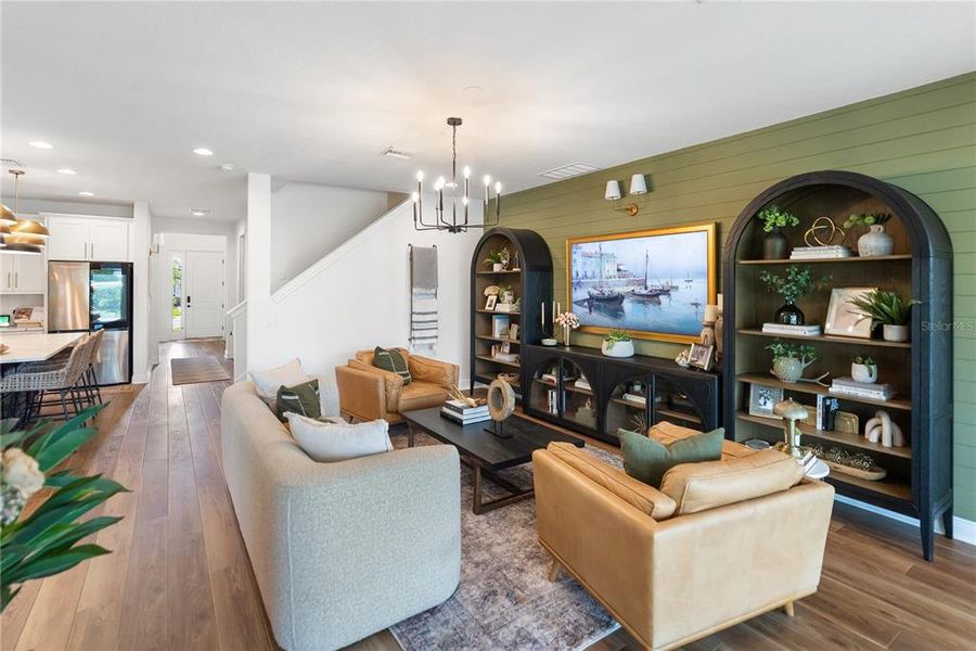 Furnished interior view inside a new home in , Bradenton (Image 38).