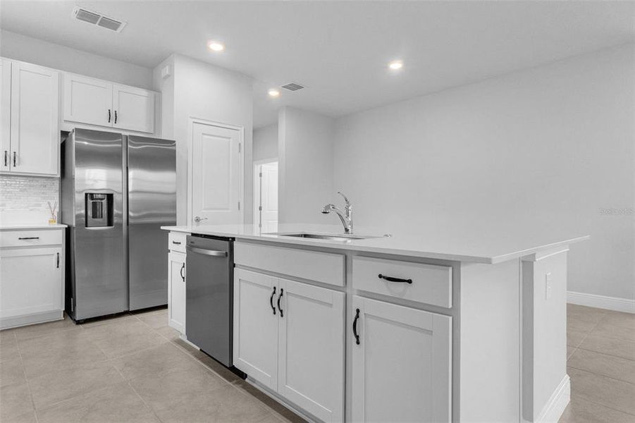 Furnished interior view inside a new home in , St. Cloud (Image 13).