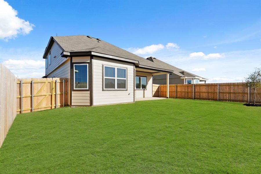 Front exterior of a new home in Deer Creek, Crowley, TX, highlighting curb appeal (Image 14).