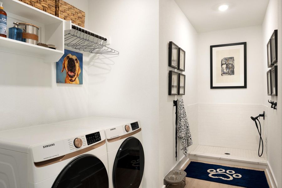 Laundry Room | Jaya | Sage Collection – Freedom at Anthem in Kyle, TX by Landsea Homes Laundry Room | Jaya | Sage Collection – Freedom at Anthem in Kyle, TX by Landsea Homes