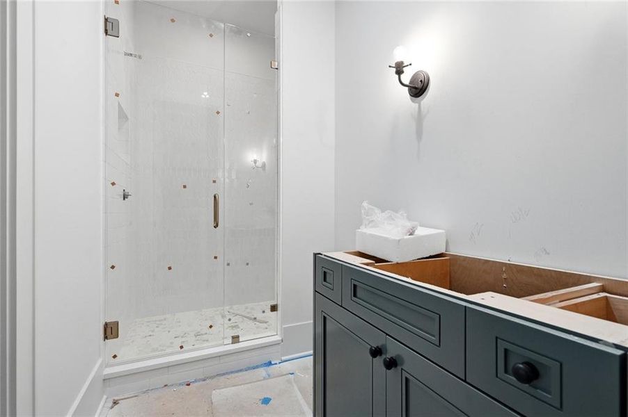 In-progress construction of a new home in , Canton, GA (Image 17).