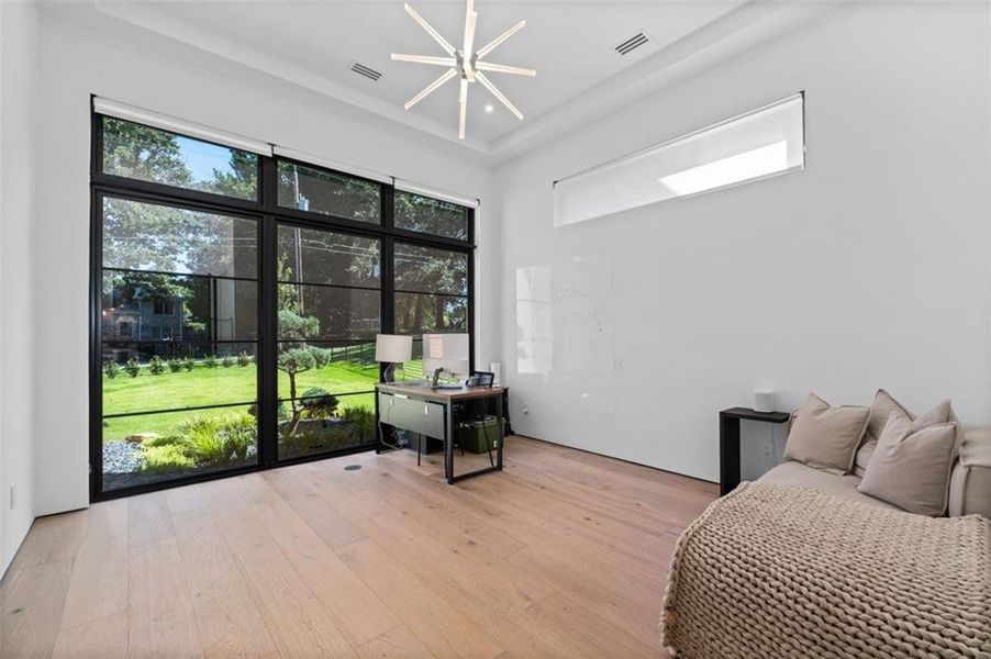 Furnished interior view inside a new home in , Atlanta (Image 7).