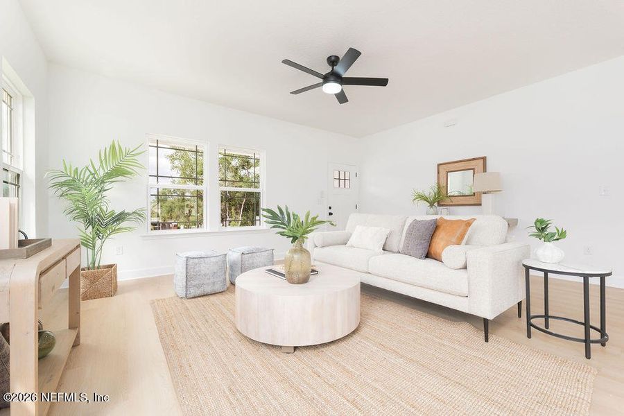 Furnished interior view inside a new home in , Starke (Image 5).