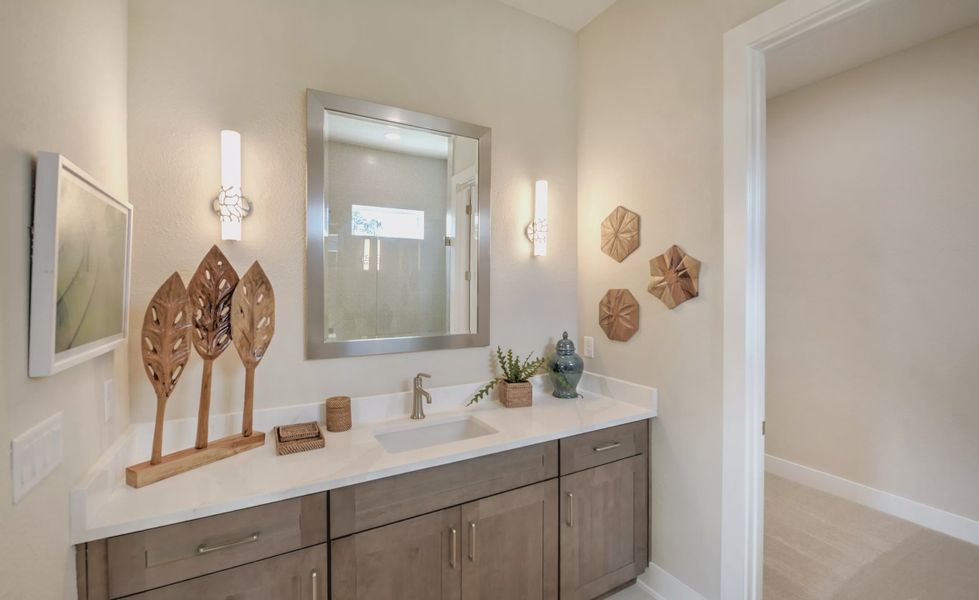 Furnished interior view inside a new home in Amelia National, Fernandina Beach (Image 15).
