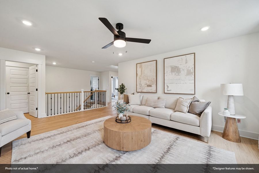 Furnished interior view inside a new home in Hendrix Farms, Lexington (Image 12).