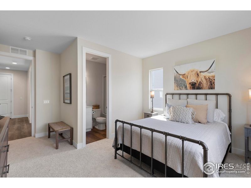 Furnished interior view inside a new home in Morgan Hill, Erie (Image 24).