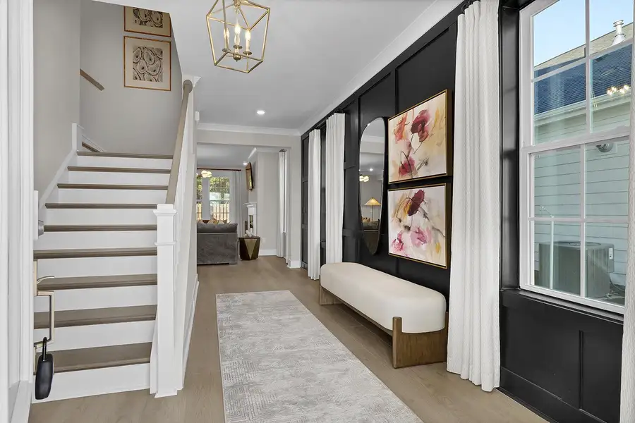 Furnished interior view inside a new home in , Summerville (Image 12).