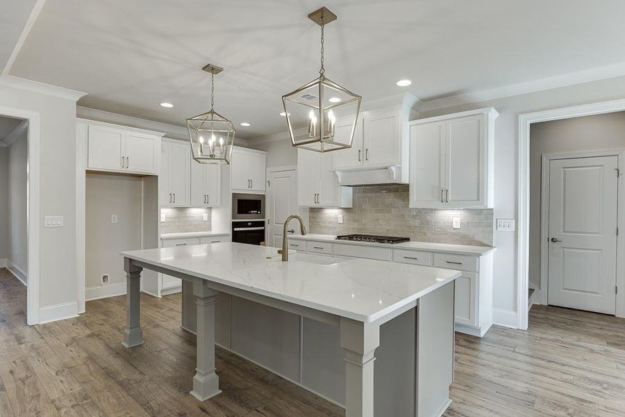 Furnished interior view inside a new home in , Buford (Image 5).
