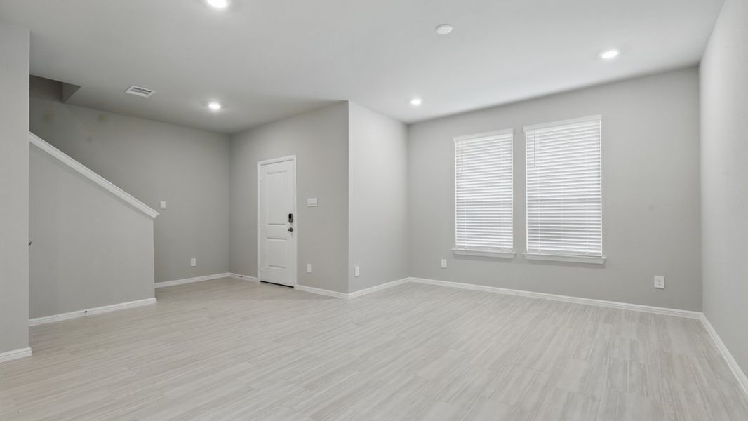 Representative unfurnished interior of a home built from the CASHEW by D.R. Horton in Orchard Village, Fort Worth (Image 19). Representative unfurnished interior of a home built from the CASHEW by D.R. Horton in Orchard Village, Fort Worth (Image 19).