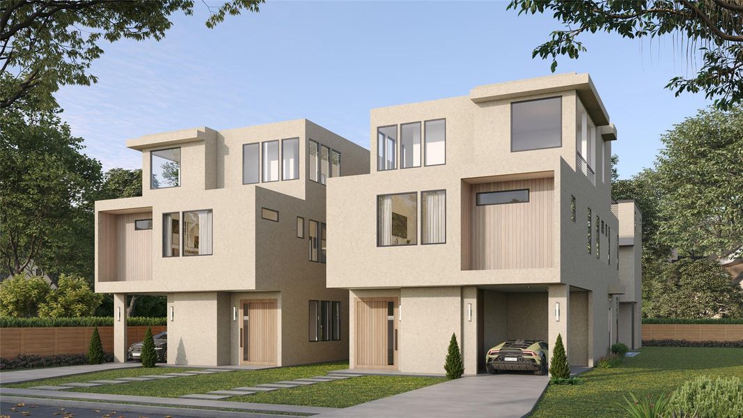 View of front of house featuring stucco siding View of front of house featuring stucco siding