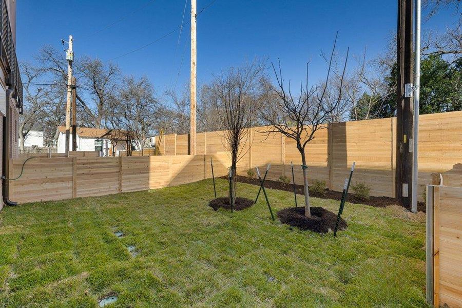Exterior details and patio area of a home in , Austin (Image 25).