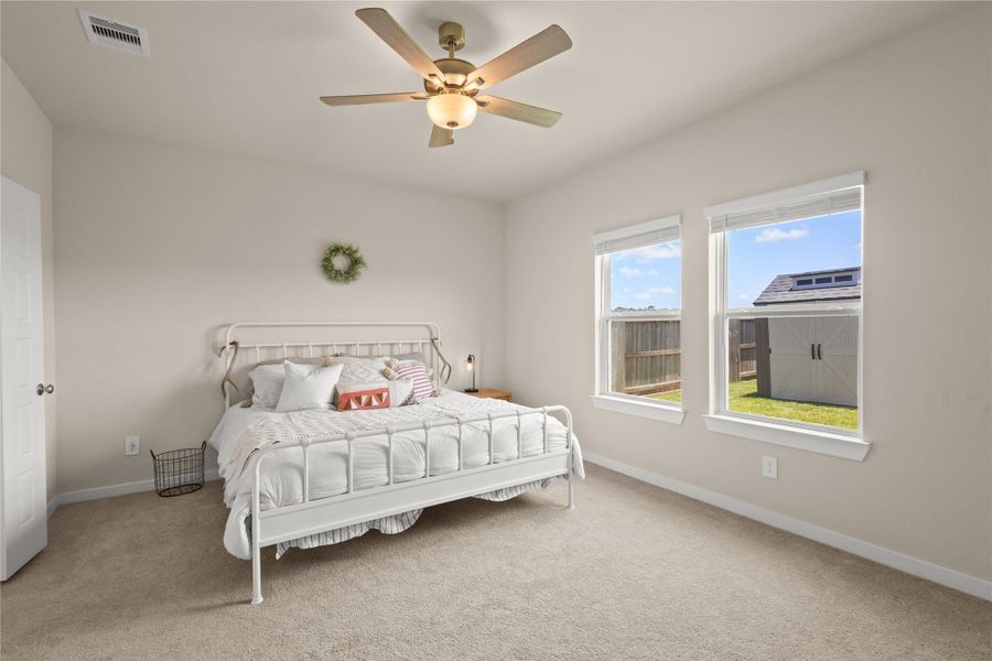 Furnished interior view inside a new home in Sundance Cove - Traditional Series, Crosby (Image 18).