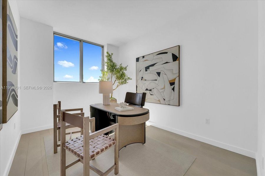 staged as office staged as office