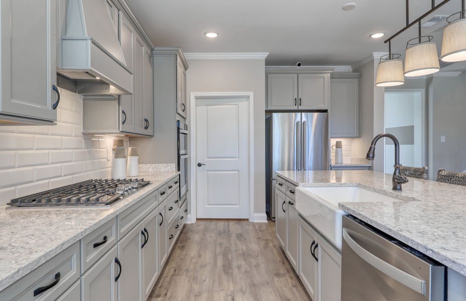 Furnished interior view inside a new home in Waterways, Richmond Hill (Image 11).