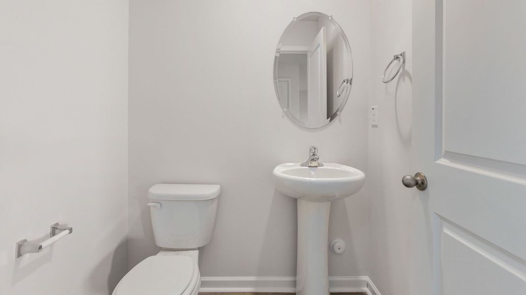 Representative furnished interior of a home built from the PENWELL by D.R. Horton in Aurora Acres, Snow Camp (Image 8).