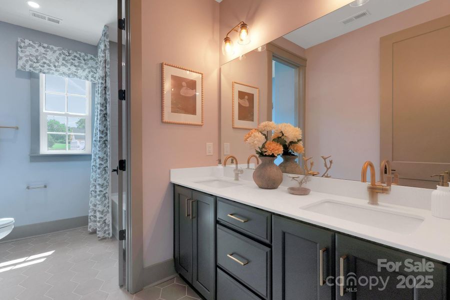 Furnished interior view inside a new home in Coventry Glen, Huntersville (Image 24).