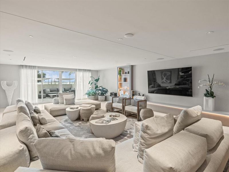 Furnished interior view inside a new home in , Clearwater (Image 9).