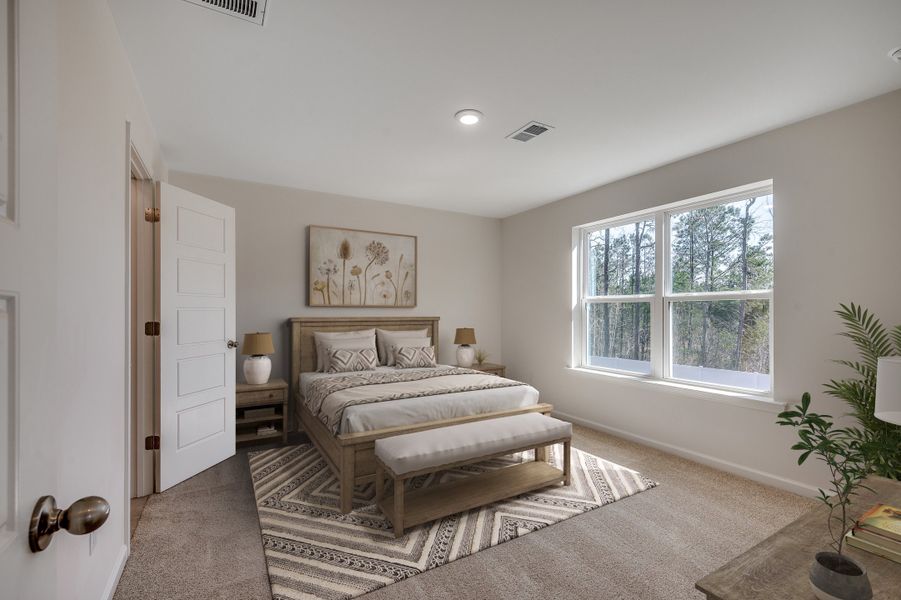 Furnished interior view inside a new home in Somerset, Myrtle Beach (Image 11).