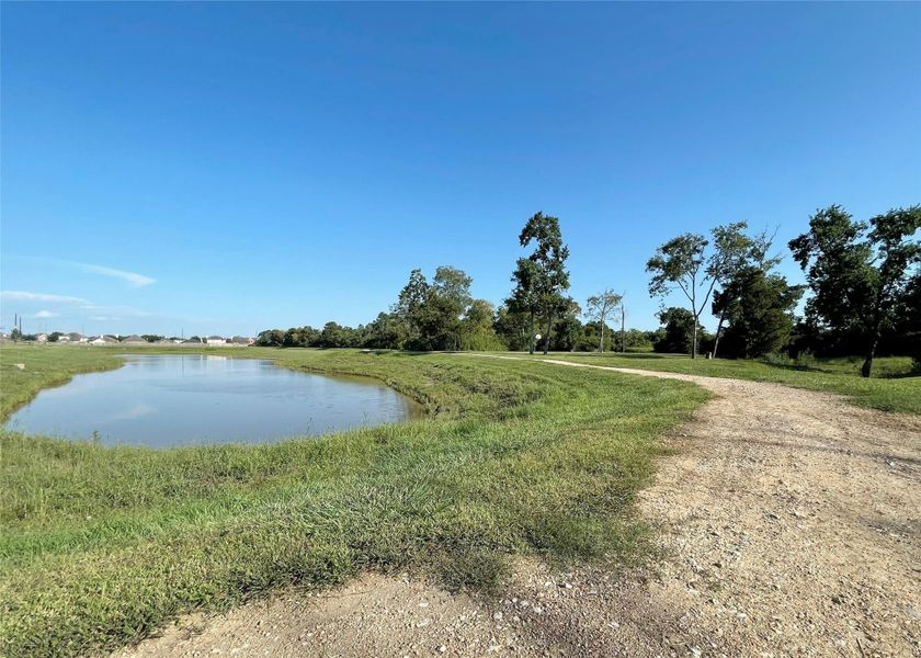 Walking trails make it easy to stay active. Walking trails make it easy to stay active.