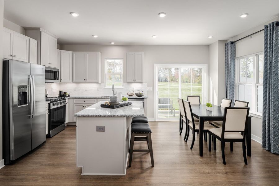 Furnished interior view inside a new home in , Summerville (Image 4).