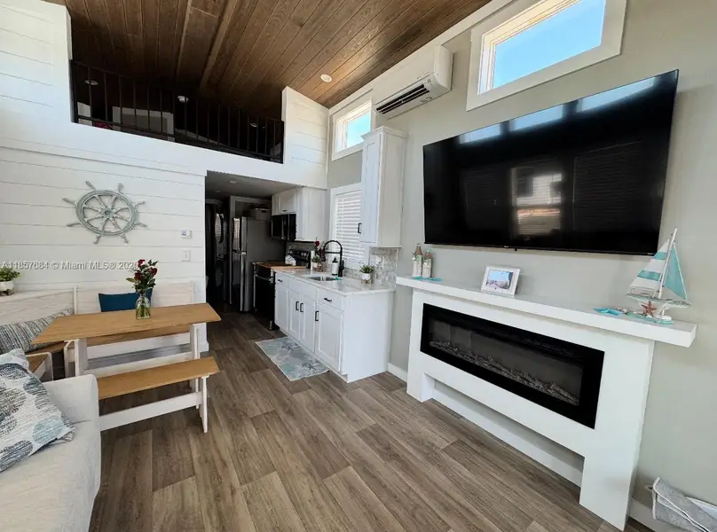 Furnished interior view inside a new home in , Key Largo (Image 2).