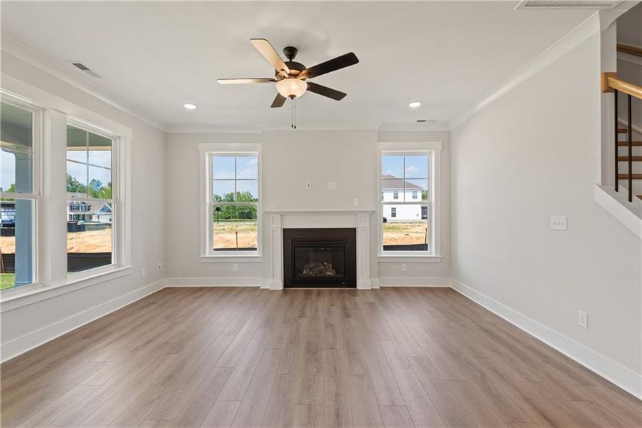 Spacious, unfurnished interior of a new home in , Loganville (Image 27).