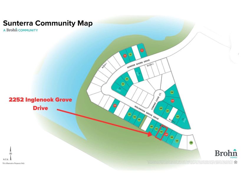2252 Inglenook Grove Drive Map Location