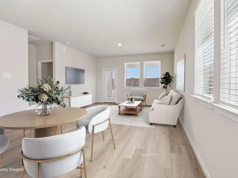 Photo is not of the actual home, but is an inspirational photo of builder’s model home and may depict options, furnishings, and/or decorator features that are not included